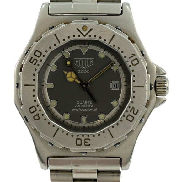 Heuer (Pre-Tag) Ladies 31mm Professional 3000 Series Diver Watch main image 6